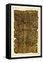 Papyrus Letter from a Schoolboy to His Father, C200 Ad-null-Framed Stretched Canvas