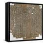 Papyrus : Livre des Morts de Ptahmes-null-Framed Stretched Canvas