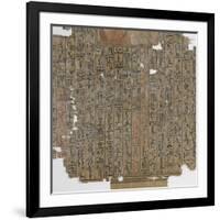 Papyrus : Livre des Morts de Ptahmes-null-Framed Giclee Print