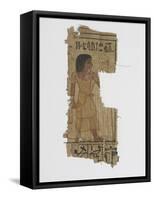 Papyrus : Livre des Morts de Ptahmes-null-Framed Stretched Canvas