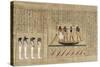 Papyrus mythologique d'Imenemsaouf, Supérieur des porteurs de bouclier-quera d'Amon-null-Stretched Canvas