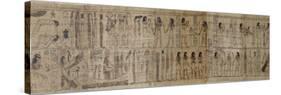 Papyrus mythologique de Serimen-null-Stretched Canvas