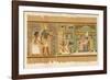 Papyrus of Ani the Dead Ani Judged Innocent is Presented by Horus to Osiris-E.a. Wallis Budge-Framed Photographic Print