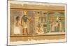 Papyrus of Ani the Dead Ani Judged Innocent is Presented by Horus to Osiris-E.a. Wallis Budge-Mounted Photographic Print