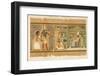 Papyrus of Ani the Dead Ani Judged Innocent is Presented by Horus to Osiris-E.a. Wallis Budge-Framed Photographic Print