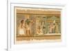 Papyrus of Ani the Dead Ani Judged Innocent is Presented by Horus to Osiris-E.a. Wallis Budge-Framed Photographic Print