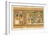 Papyrus of Ani the Dead Ani Judged Innocent is Presented by Horus to Osiris-E.a. Wallis Budge-Framed Photographic Print