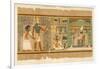 Papyrus of Ani the Dead Ani Judged Innocent is Presented by Horus to Osiris-E.a. Wallis Budge-Framed Photographic Print