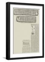 Papyrus, Paper and Plant-null-Framed Giclee Print