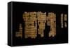 Papyrus Telling Story of Pharaoh Thutmose III, Ramesside Period-null-Framed Stretched Canvas