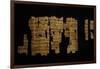 Papyrus Telling Story of Pharaoh Thutmose III, Ramesside Period-null-Framed Giclee Print