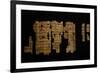 Papyrus Telling Story of Pharaoh Thutmose III, Ramesside Period-null-Framed Giclee Print