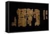 Papyrus Telling Story of Pharaoh Thutmose III, Ramesside Period-null-Framed Stretched Canvas