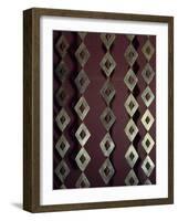 Paquettes Gold Rhomboids-null-Framed Giclee Print