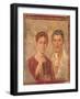 Paquius Proculus and His Wife (Terentius Neo and His Wife)-null-Framed Premium Giclee Print