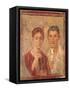 Paquius Proculus and His Wife (Terentius Neo and His Wife)-null-Framed Stretched Canvas