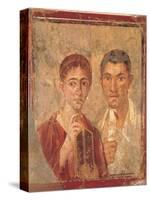 Paquius Proculus and His Wife (Terentius Neo and His Wife)-null-Stretched Canvas