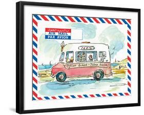 Par Avion II-Claire Fletcher-Framed Giclee Print