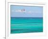 Para Sailing over Cable Beach, New Providence Island, Bahamas-Walter Bibikow-Framed Photographic Print