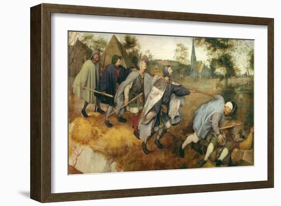 Parable of the Blind, 1568-Pieter Bruegel the Elder-Framed Giclee Print