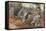 Parable of the Blind-Pieter Bruegel the Elder-Framed Stretched Canvas