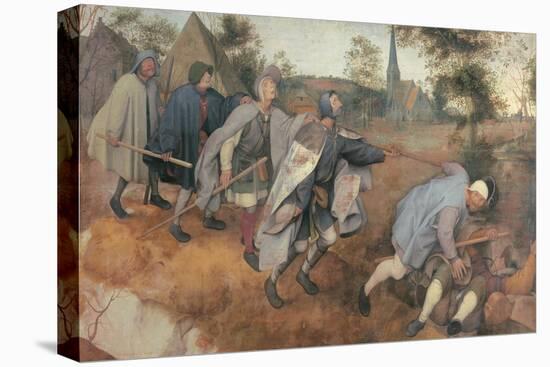 Parable of the Blind-Pieter Bruegel the Elder-Stretched Canvas