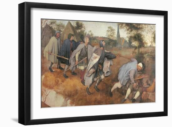 Parable of the Blind-Pieter Bruegel the Elder-Framed Giclee Print