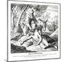 Parable of the good Samaritan, Gospel of Luke-Julius Schnorr von Carolsfeld-Mounted Giclee Print