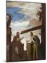 Parable of the Mot and the Beam-Domenico Fetti-Mounted Art Print