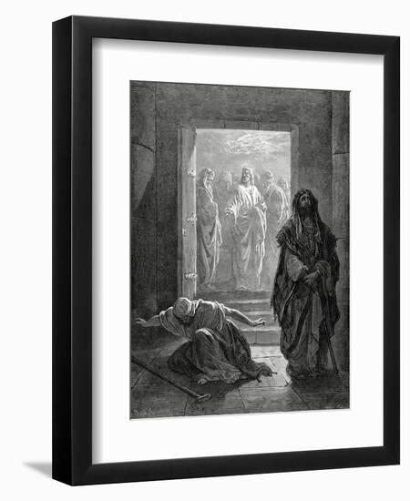 Parable of the Pharisee and the Publican-null-Framed Giclee Print