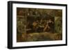 Parable of the Prodigal Son-Frans Francken II-Framed Art Print