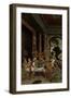 Parable of the Rich Man and Poor Lazarus-null-Framed Art Print