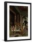 Parable of the Rich Man and Poor Lazarus-null-Framed Art Print