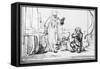 Parable of the Ruthless Creditor-Rembrandt van Rijn-Framed Stretched Canvas