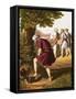 Parable of the Talents-English-Framed Stretched Canvas