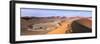 Parabolic Sand Dune Formations, Sossusvlei, Namib-Naukluft Park, Namibia, Africa-Gavin Hellier-Framed Photographic Print