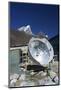 Parabolic Solar Powered Cooker in Pheriche-Peter Barritt-Mounted Photographic Print