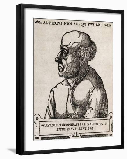 Paracelsus, Swiss Alchemist-Middle Temple Library-Framed Photographic Print