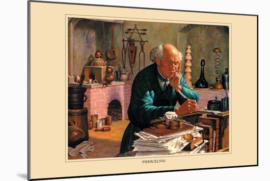 Paracelsus-Robert Thom-Mounted Art Print