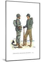 Parachute and Ranger Infantry, 1944-null-Mounted Art Print