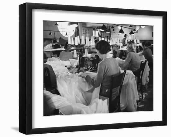 Parachute Factory WWII-Robert Hunt-Framed Photographic Print