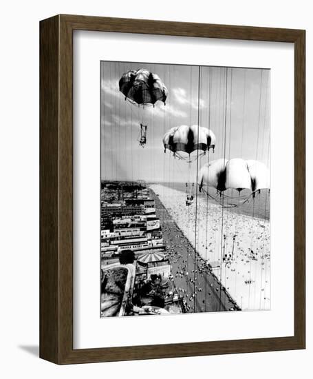 Parachute Jump, Coney Island, c.1958-null-Framed Art Print