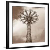 Parachute Jump-Erin Clark-Framed Art Print