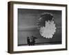 Parachute Jumper Testing Equipment for the Irving Air Chute Co. Gets Some Help-Margaret Bourke-White-Framed Photographic Print