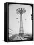 Parachute Ride at Coney Island-null-Framed Stretched Canvas