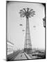 Parachute Ride at Coney Island-null-Mounted Photographic Print