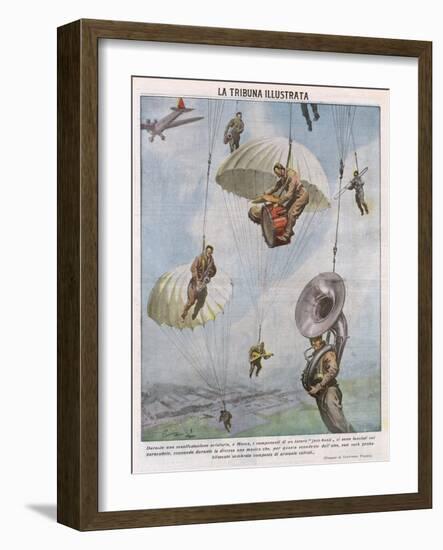 Parachute-Vittorio Pisani-Framed Art Print