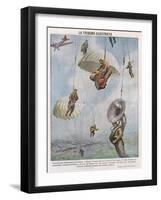 Parachute-Vittorio Pisani-Framed Art Print