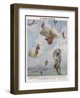 Parachute-Vittorio Pisani-Framed Art Print