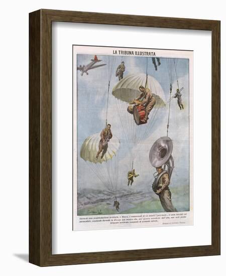 Parachute-Vittorio Pisani-Framed Art Print